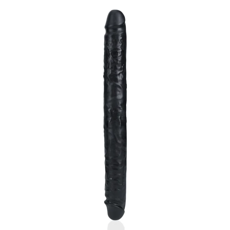 RealRock Slim Double Ended 14'' Intimate Machine Black Flexible 35.6cm