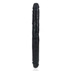 RealRock Slim Double Ended 14'' Intimate Machine Black Flexible 35.6cm