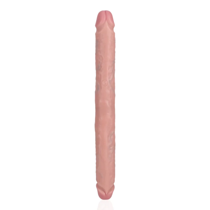 RealRock Slim Double-Ended Intimate Model 35.6cm Flesh Tone