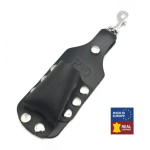 Red Leatherr Aroma Large Bottle Holder Black 24/30ml Belt Clip