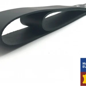 Red Leather mpact Paddle 44.5 cm Black - Durable Double-Sided Model