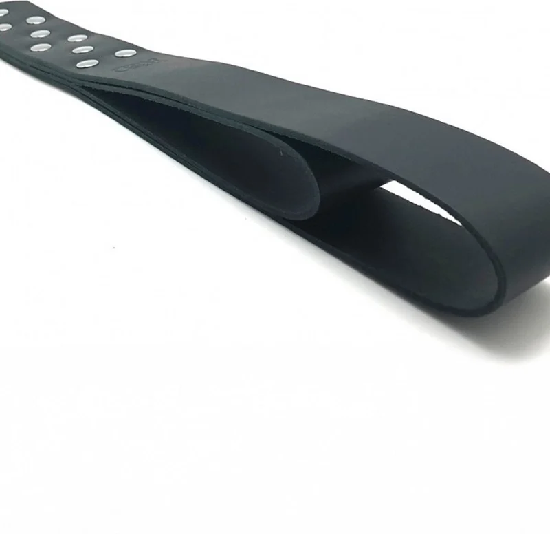 Red Leather impact Irklas, 44,5 cm juodas – patvarus dvipusis modelis
