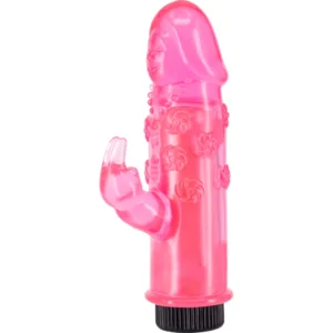 ToyJoy Mini Rabbit Vibrator Compact Multi-Function Pink 14 cm