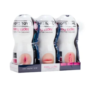 Easy Rider Intimate System Set 3-Piece Transparent Cups Compact Size