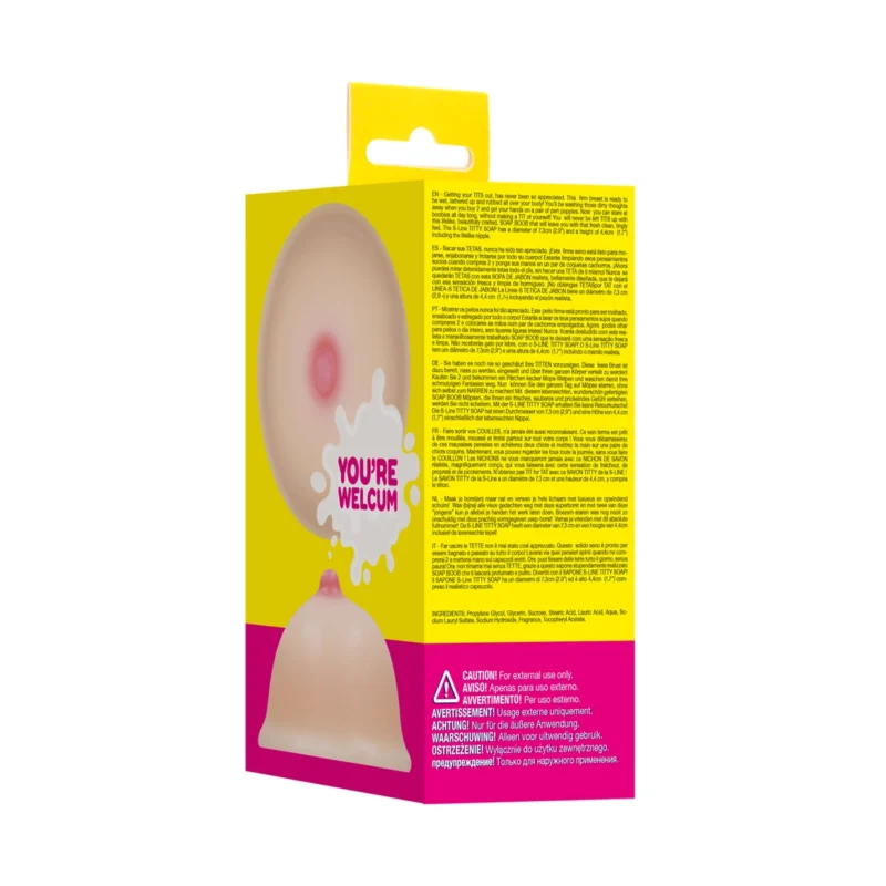 S-Line Soap Model Intimate Shape 7.3 cm Skin Tone Decorative Bar