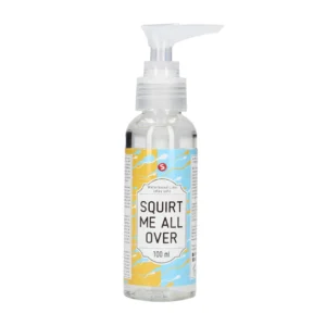 S-Line Squirt Me All Over Water-Based Lubricant 100ml - Neutral Formula