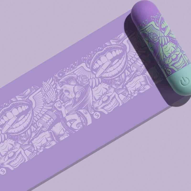 Love to Love Lip Off Some Steam Bullet 10-Speed Compact Vibrator Pink