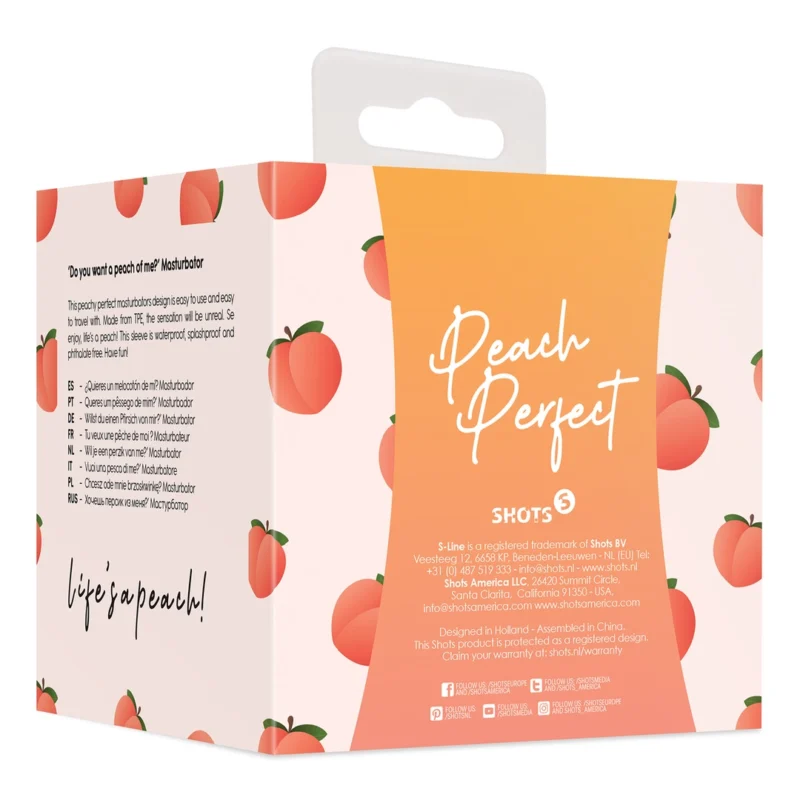 Dream Toys Do You Want a Peach of Me? Intimate Sleeve TPE Flesh