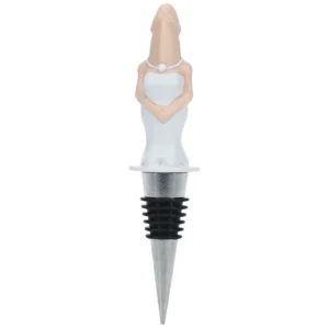 PartyXcess Bride Themed Bottle Stopper - Decorative Wine Preserver