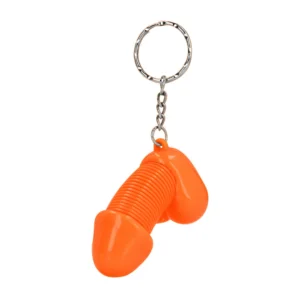 Shots Super Willy Keychain Orange - Fun Collectible Key Holder