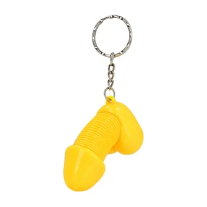 EasyToys Super Dicky Keychain Yellow - Fun Collectible Accessory