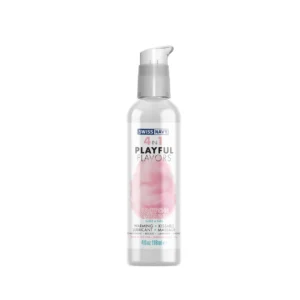Swiss Navy 4-in-1 Lubricant Cotton Candy Flavor 118ml Paraben-Free