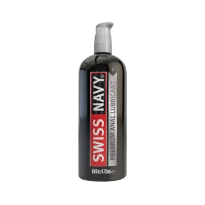Swiss Navy Silicone-Based Intimate Glide 473 ml Leak-Proof Bottle