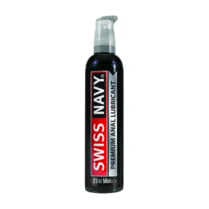 Swiss Navy Silicone-Based Anal Lubricant 59ml - Long-Lasting Formula