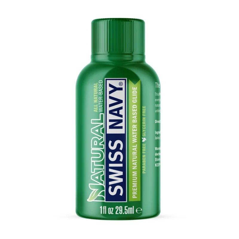 Swiss Navy Natural Intimate Lubricant Aloe Scent 30 ml Water-Based