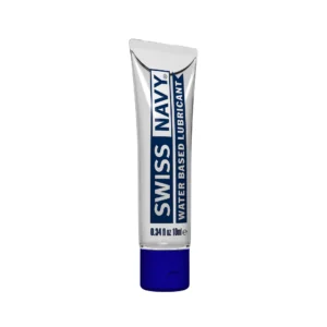 Swiss Navy Premium Water-Based Lubricant 10ml Leak-Proof Travel Tube