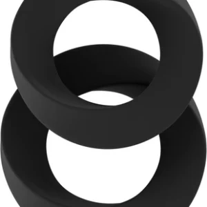SINNER Gear No.24 Silicone Durable Dual Ring Set Black/Grey