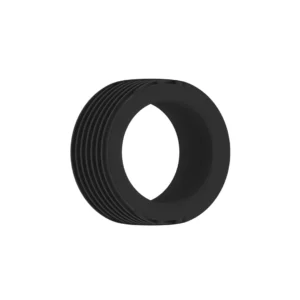 Shots No.42 Adjustable Intimate Ring TPE Black