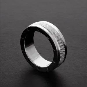 COOL and KNURL Premium Ring 15x45 mm - Ventilated Anatomical Design