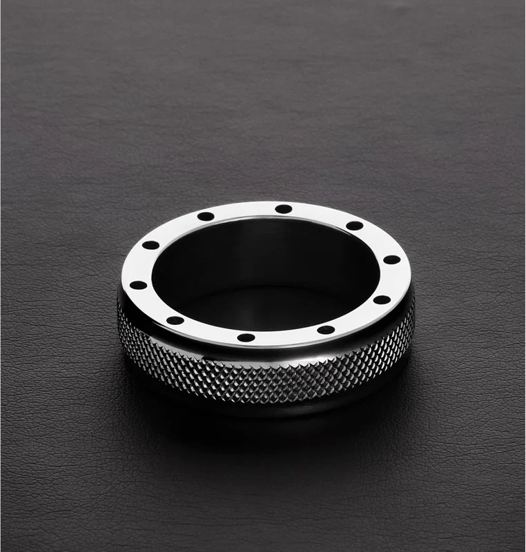 COOL and KNURL Adjustable Silicone Ring 15x50mm with Ventilation System