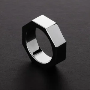 NUT Steel Intimate Ring 15 x 6 x 55 mm - Durable Stainless Model