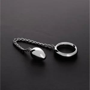 Ouch! Donut C-Ring Anal Egg 40x30mm Stainless Steel Intimate System