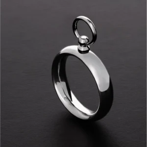 Mister B Donut Metal Ring with O-Ring 50mm Stainless Steel