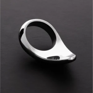 Ouch! Teardrop Stainless Steel Intimate Ring 50mm - Ergonomic Design