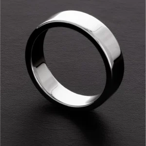 Kiotos Flat Stainless Steel Ring 12x60mm - High Polish Finish