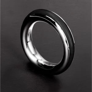 Cazzo Tensions Stainless Steel Comfort Ring 45mm - Red Silicone Detail