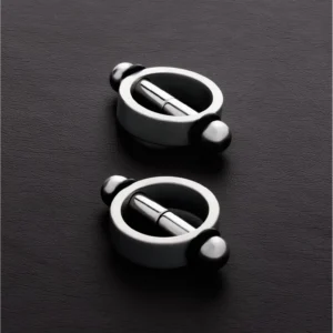 Shots Magnetic Aluminium Nipple Ring with Adjustable Pressure System