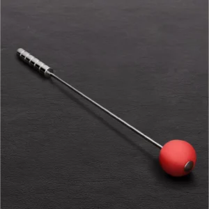 Shots Steel Butt Bruiser Crop 50 cm Stainless Steel & Silicone Handle