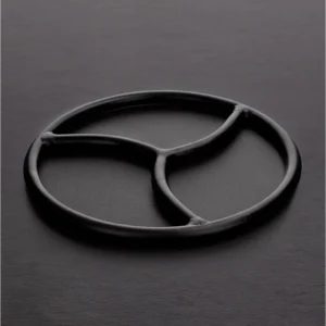 Triskelion Shibari Suspension Ring - Durable Steel Bondage Accessory