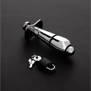 Master Series Stainless Steel Locking Plug Junior - Expandable Design
