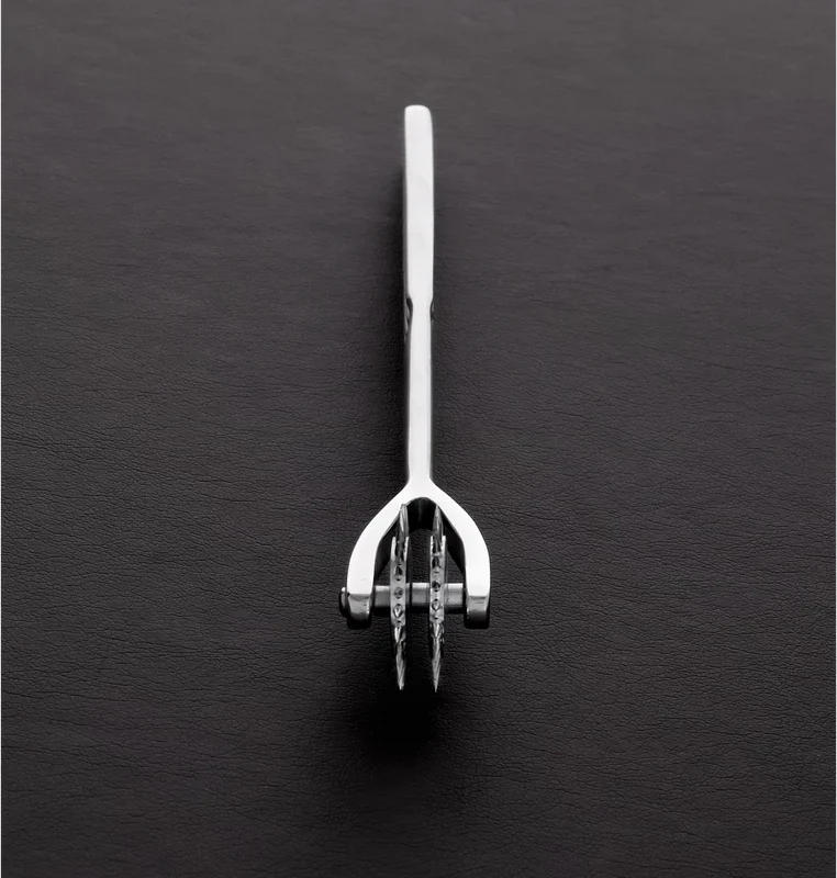 Sinner Gear Double Pin Wheel Stainless Steel Sensory Tool 18 cm
