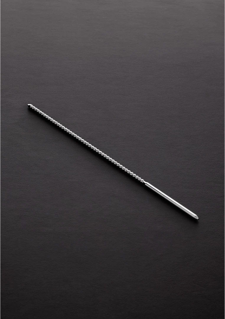 Sounding Tool Rods DIPSTICK Ribbed Urethral Sounding Rod 0.2/0.4 cm Metal Precision Tool ...