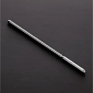 DIPSTICK Ribbed Stainless Steel Intimate Sound 0.3/0.8 cm