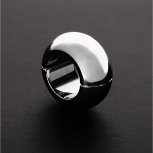 Mister B Oval Ball Stretcher 1.4" (3.5 cm) Stainless Steel Split Ring