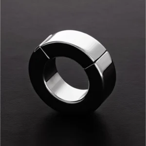 Mister B Magnetic Steel Ring Ball Stretcher 0.8 x 2.0 cm, Silver Finish