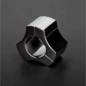 Ouch! Deluxe Magnetic Stainless Steel Ball Stretcher - 36 mm, Silver