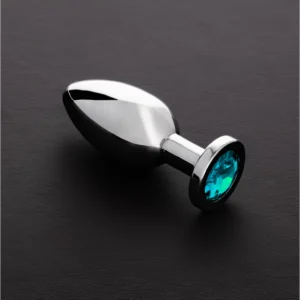 Sinner Gear Medium Stainless Steel Plug with Gemstone Accent