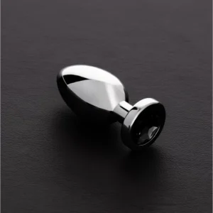 Sinner Gear Stainless Steel Plug Small with Decorative Gemstone Base