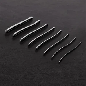 Shots Hegar Double Ended Dilator Set 8 Pieces in Leather Case