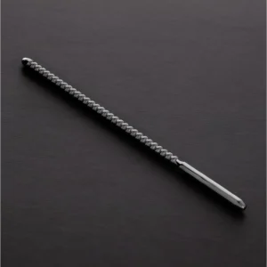 Shots Dipstick Ribbed Stainless Steel Intimate Sound 0.3/0.8 cm