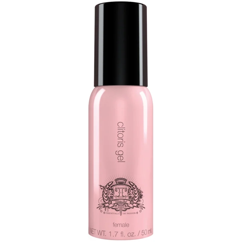 Touche Clitoral Care Gel 50 ml - Cooling & Warming Formula, Pink Bottle