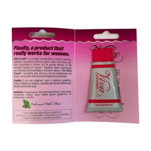 Viva Cream Intimate Gel for Women 5 ml - Mint Formula, L-Citrulline, Niacin