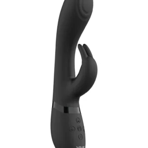 Cato Pulse G-spot Dual Action Device Black - 3-Motor Silicone System
