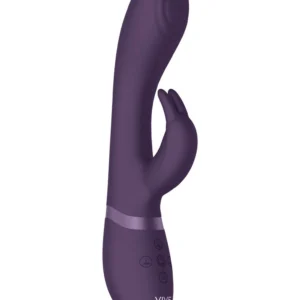 Cato Pulse G-Spot Rabbit Vibrator Purple, 3 Motors, Medical Silicone