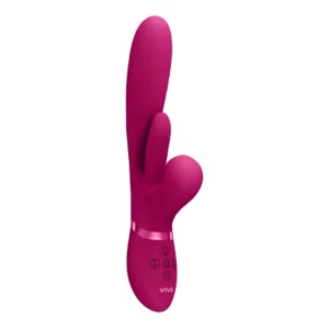 Kura Advanced Thrusting Pink Intimate Massager with Pulse Wave Technology