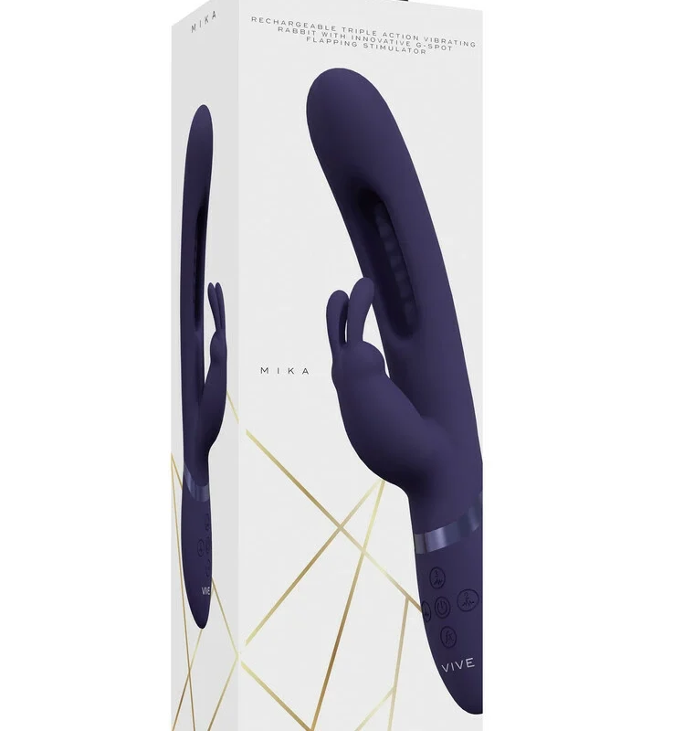 VIVE Mika Model VIVE057 Triple Motor Intimate System Purple